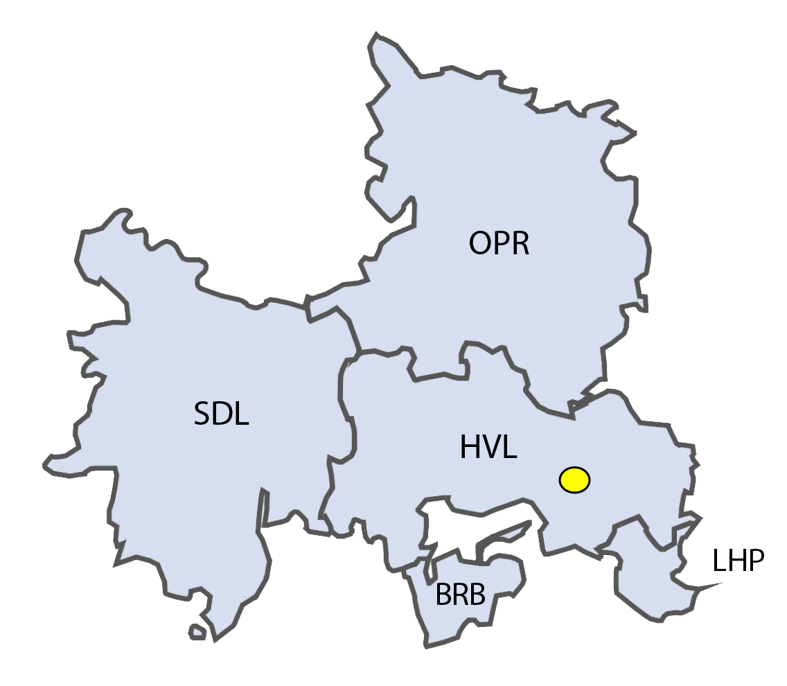Übersichtskarte des Verbandsgebietes